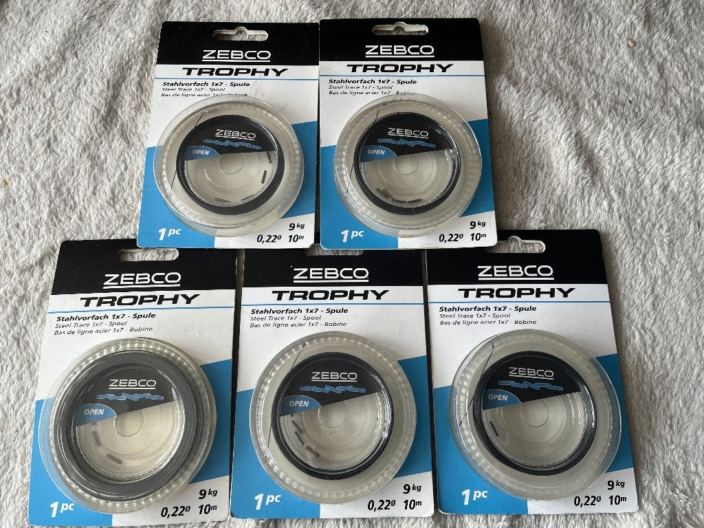 adv 357 / NIEUW set 5 blisters jigging rig ZEBCO, Ophalen of Verzenden, Nieuw, Overige typen