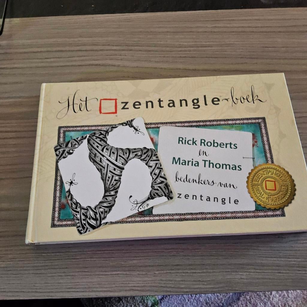 Het zentangle boek, 50 euro, Ophalen of Verzenden