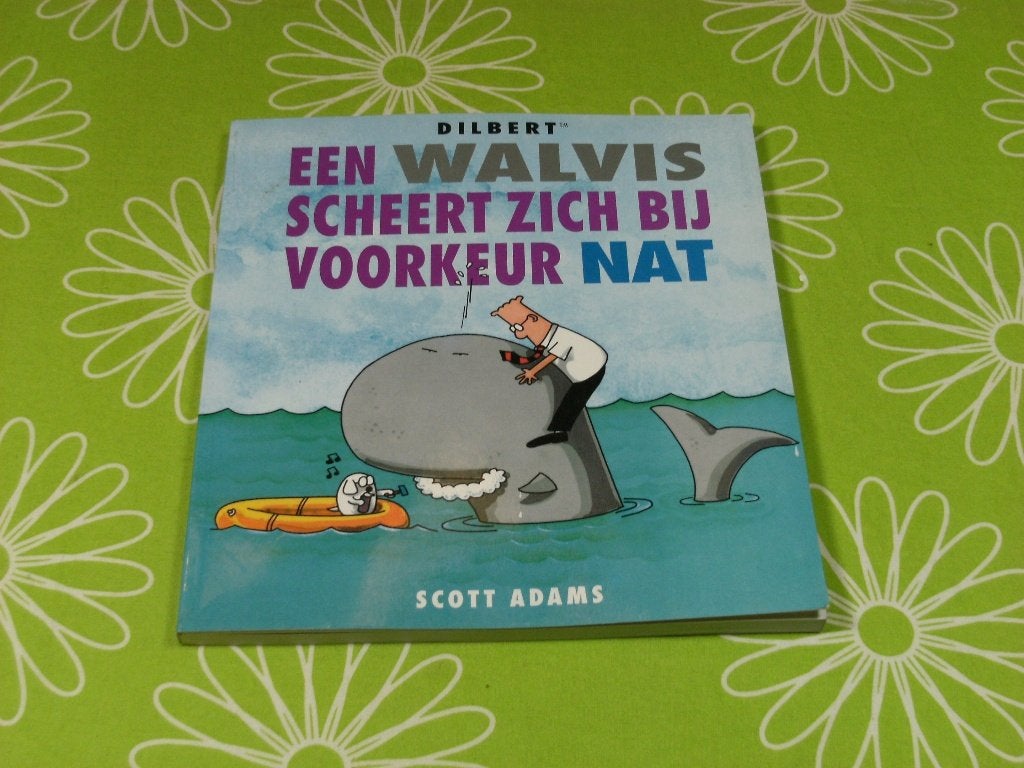 Dilbert - Een walvis scheert zich bij voorkeur nat, Boeken, Stripboeken, Eén stripboek, Ophalen of Verzenden, Zo goed als nieuw