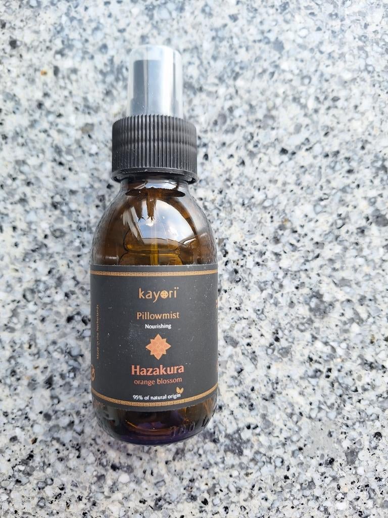 Kayori Pillowmist Hazakura Orange Blossom 100 ml, Ophalen of Verzenden, Nieuw, Overige typen