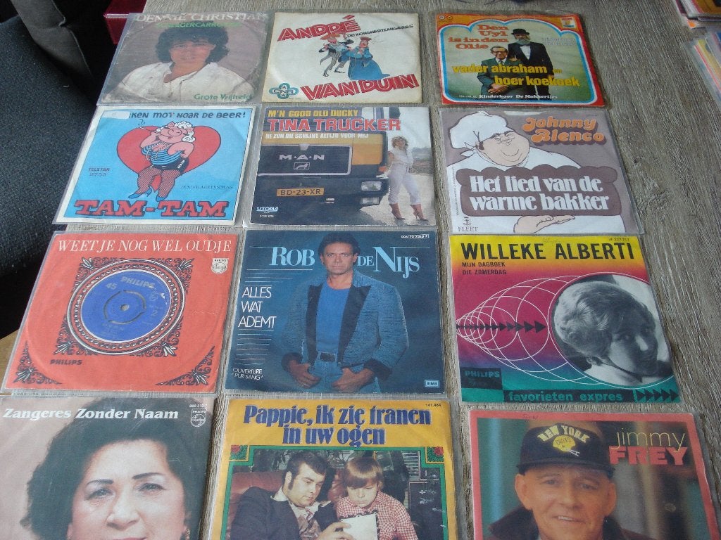 PIRATENHITS OP  SINGLE  96 X, 7 inch, Ophalen of Verzenden, Zo goed als nieuw, Beschermende buitenhoes