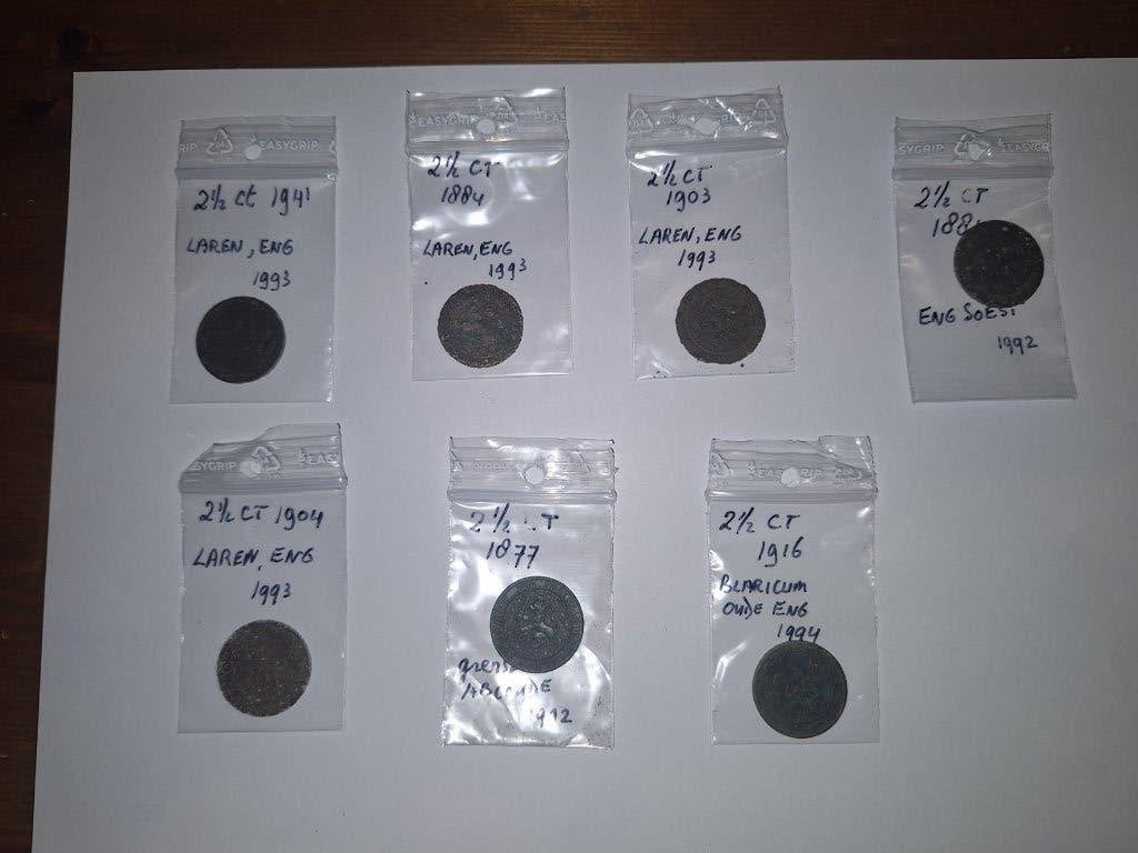 2 en een halve cent, Ophalen of Verzenden, Koningin Wilhelmina, Overige waardes, Losse munt