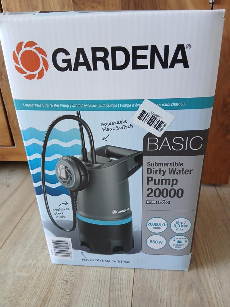 Gardena Basic Dompelpomp 20000 Basic, Ophalen of Verzenden, Zo goed als nieuw, Dompelpomp