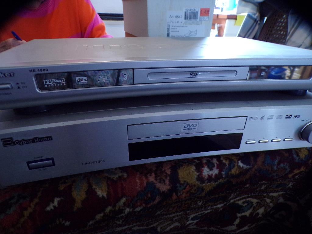Hiteker en Cyber Home DVD spelers, Audio, Tv en Foto, Dvd-spelers, Ophalen of Verzenden, Zo goed als nieuw, Dvd-speler, Overige merken