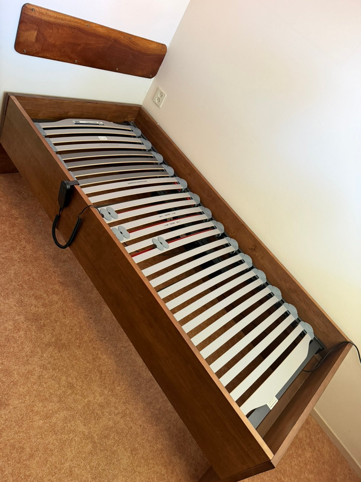 Morgana elektrisch bedbodem te koop 90x200, Ophalen, Verstelbaar, 90 cm, Eenpersoons