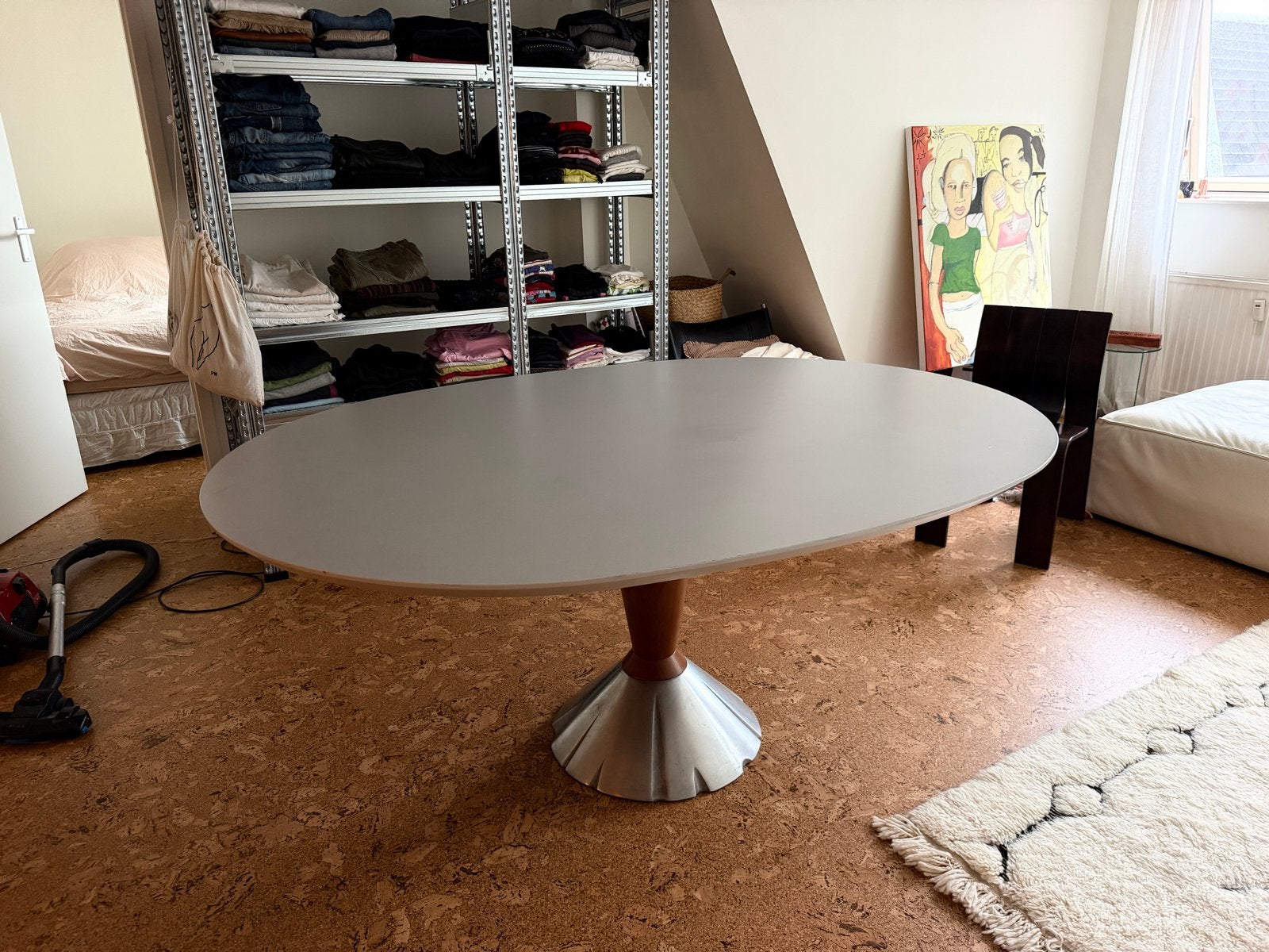 Arco ovale tafel - Design eettafel, Ophalen, 100 tot 150 cm, 200 cm of meer, Zo goed als nieuw