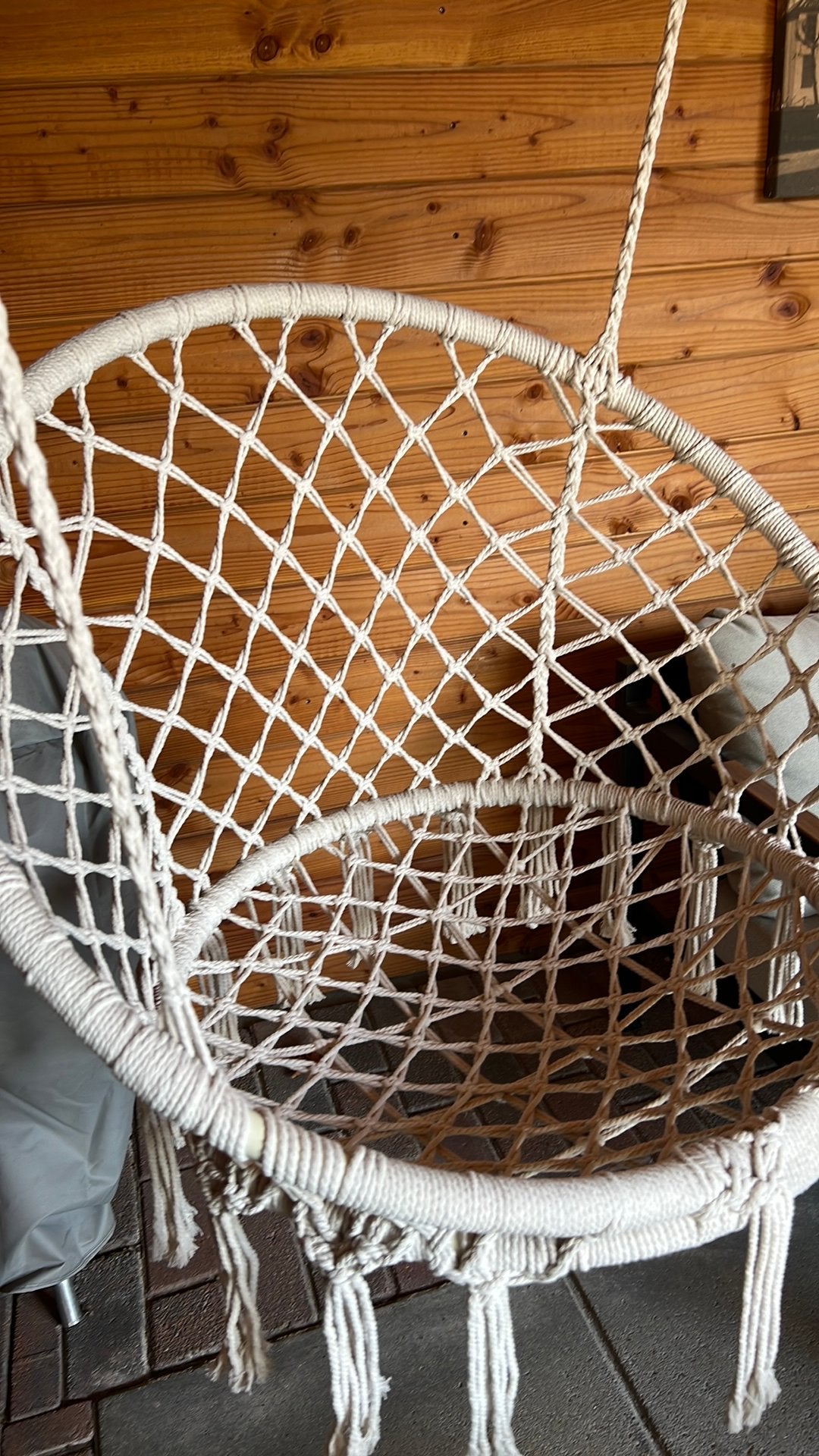 Hangende stoel, Tuin en Terras, Ophalen, Zo goed als nieuw