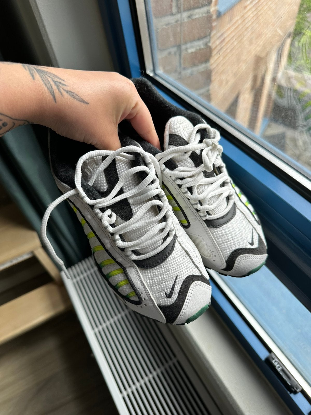 Nike Air Max Tailwind 4 OG VOLT, Verzenden, Zo goed als nieuw, Sneakers of Gympen