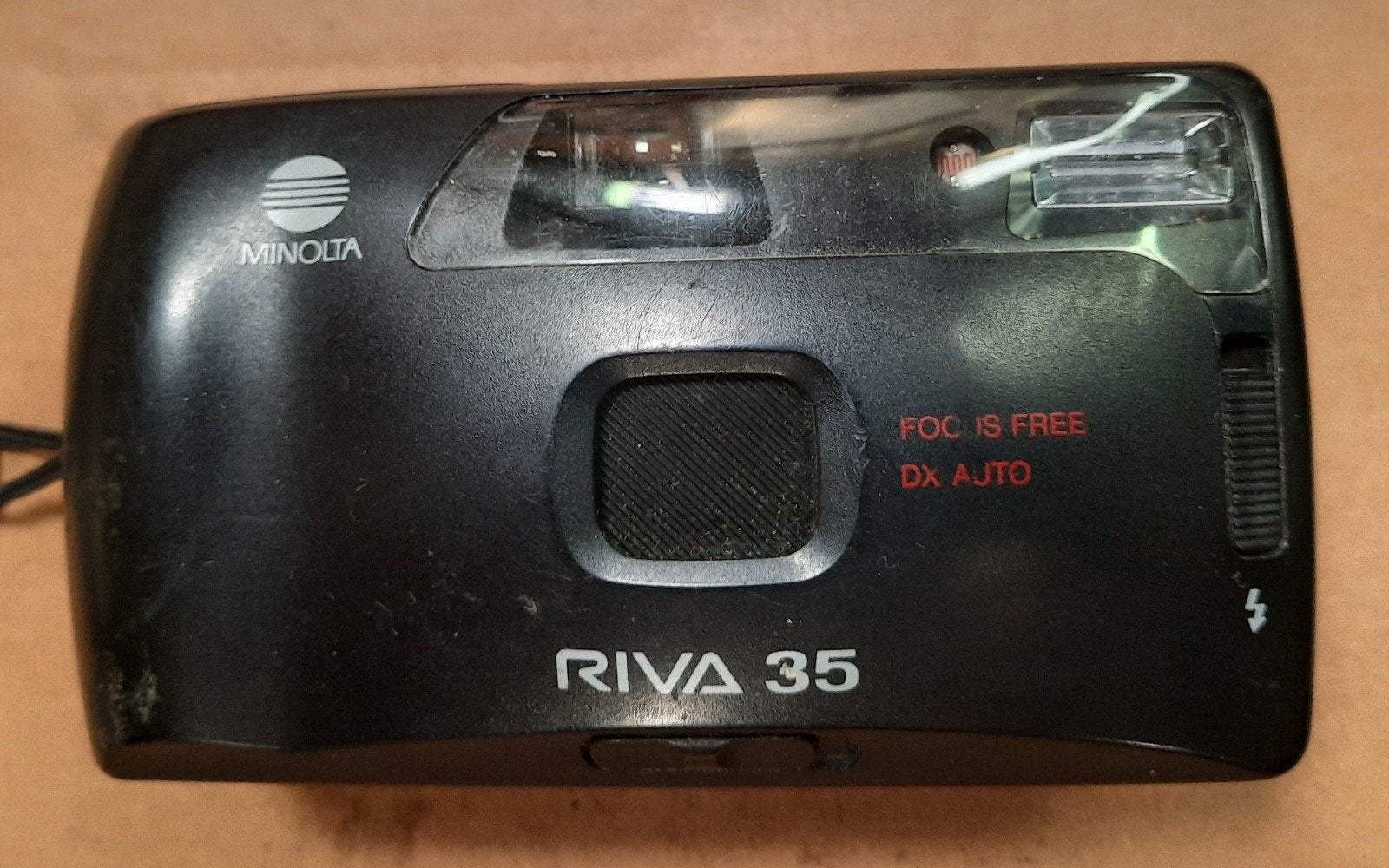 Minolta Riva 35 Fototoestel, Ophalen of Verzenden, Gebruikt, Spiegelreflex, Minolta