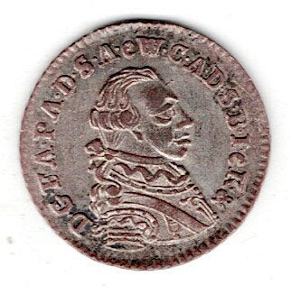 26-1560 Jever 1 groot 1764, Verzenden, Duitsland, Losse munt, Zilver