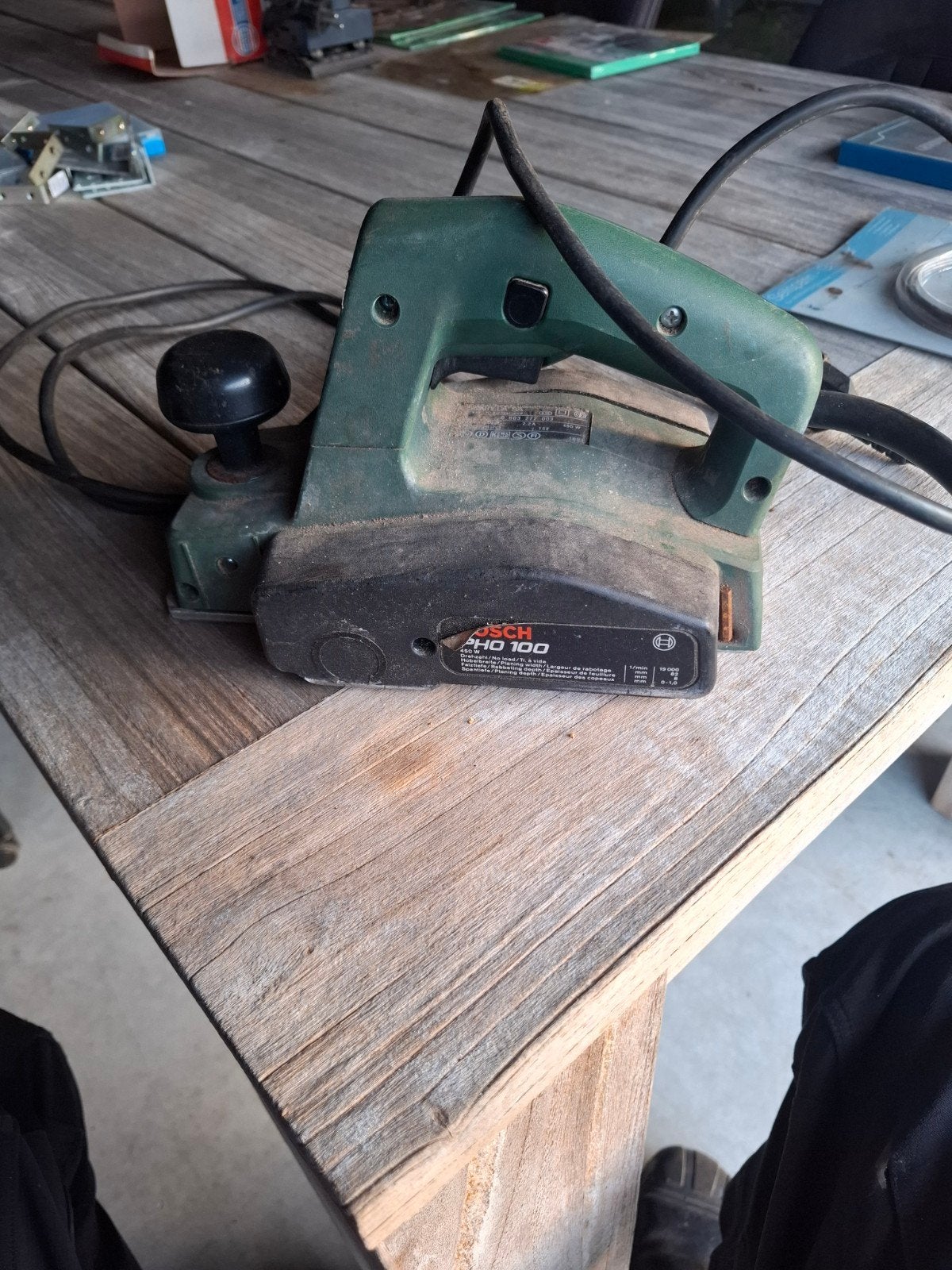 Bosch PHO 100 Elektrische Schaaf - Gebruikt, Doe-het-zelf en Verbouw, Ophalen, Gebruikt, Overige typen, Bosch