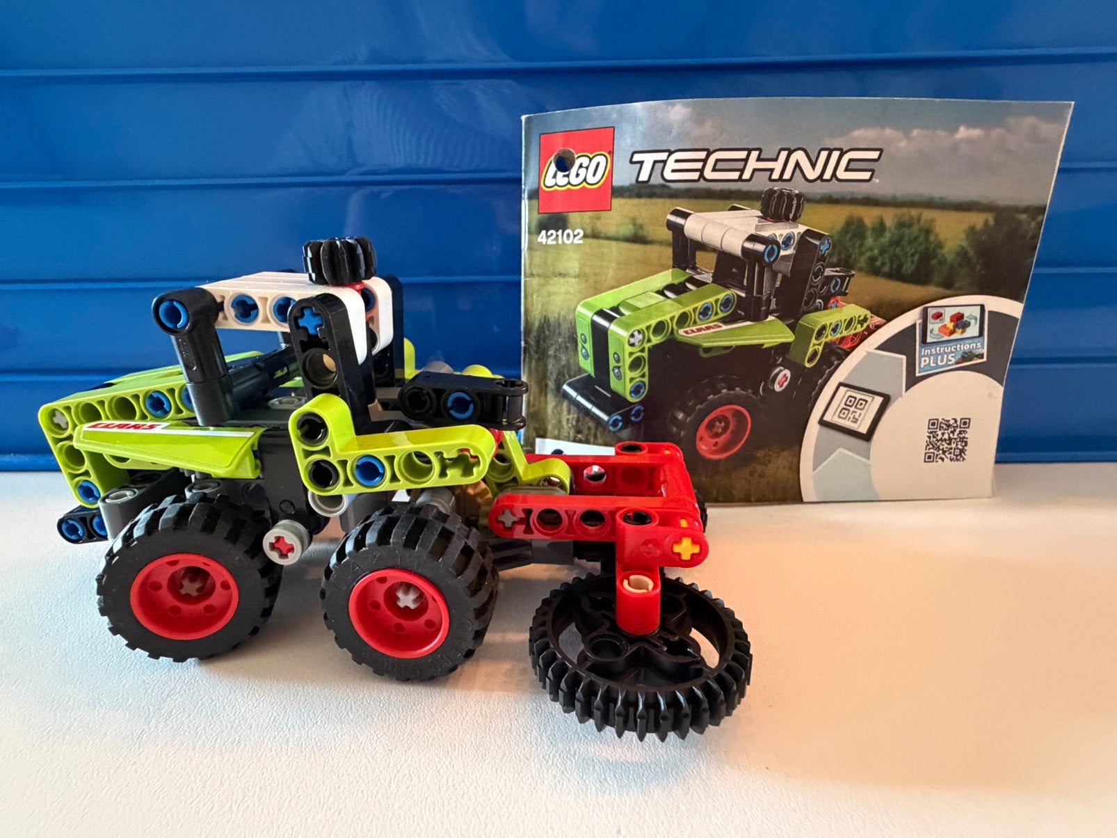 Claas Lego Technic 42102, Ophalen, Lego, Zo goed als nieuw, Complete set