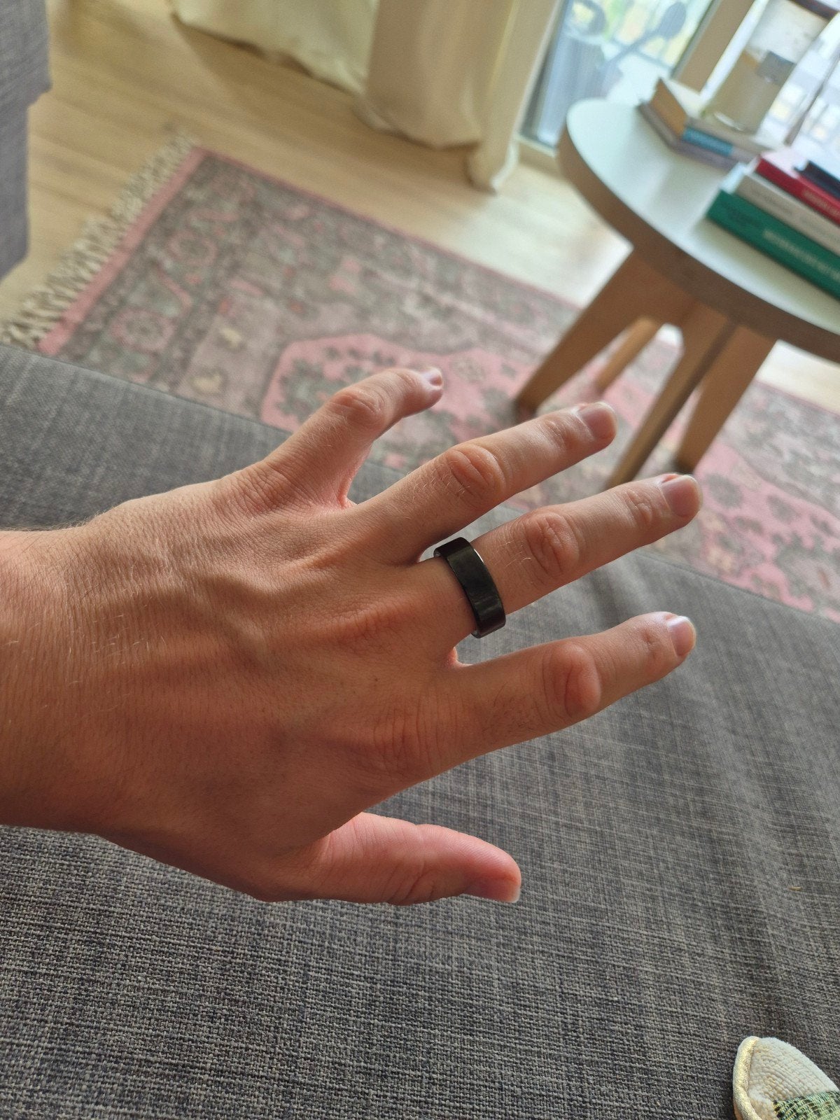 Oura Ring 4 - Maat 11 (Standaard) - zwart, Gebruikt, Oura, Zwart, Ophalen of Verzenden