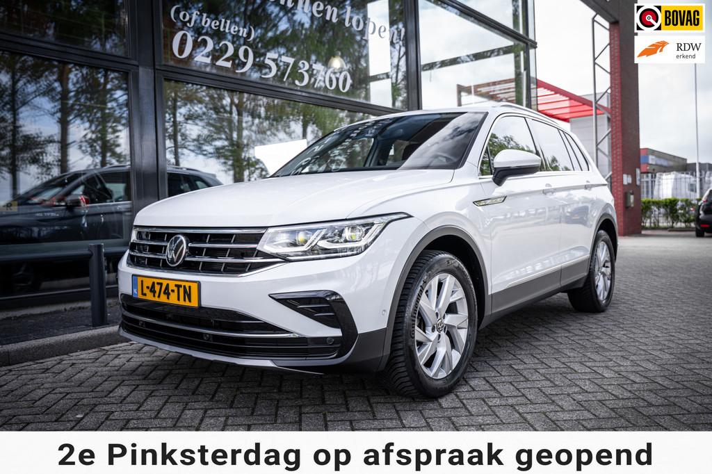 Volkswagen Tiguan 1.5 TSI Elegance | Led | Virtual cockpit |, 4 cilinders, 150 pk, Wit, SUV of Terreinwagen