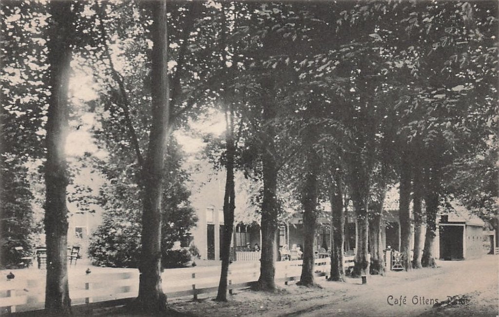 AZ953 Rolde Cafe Ottens ca, 1915 uitg. v.d. Zijl, Verzenden, Voor 1920, Ongelopen, Drenthe