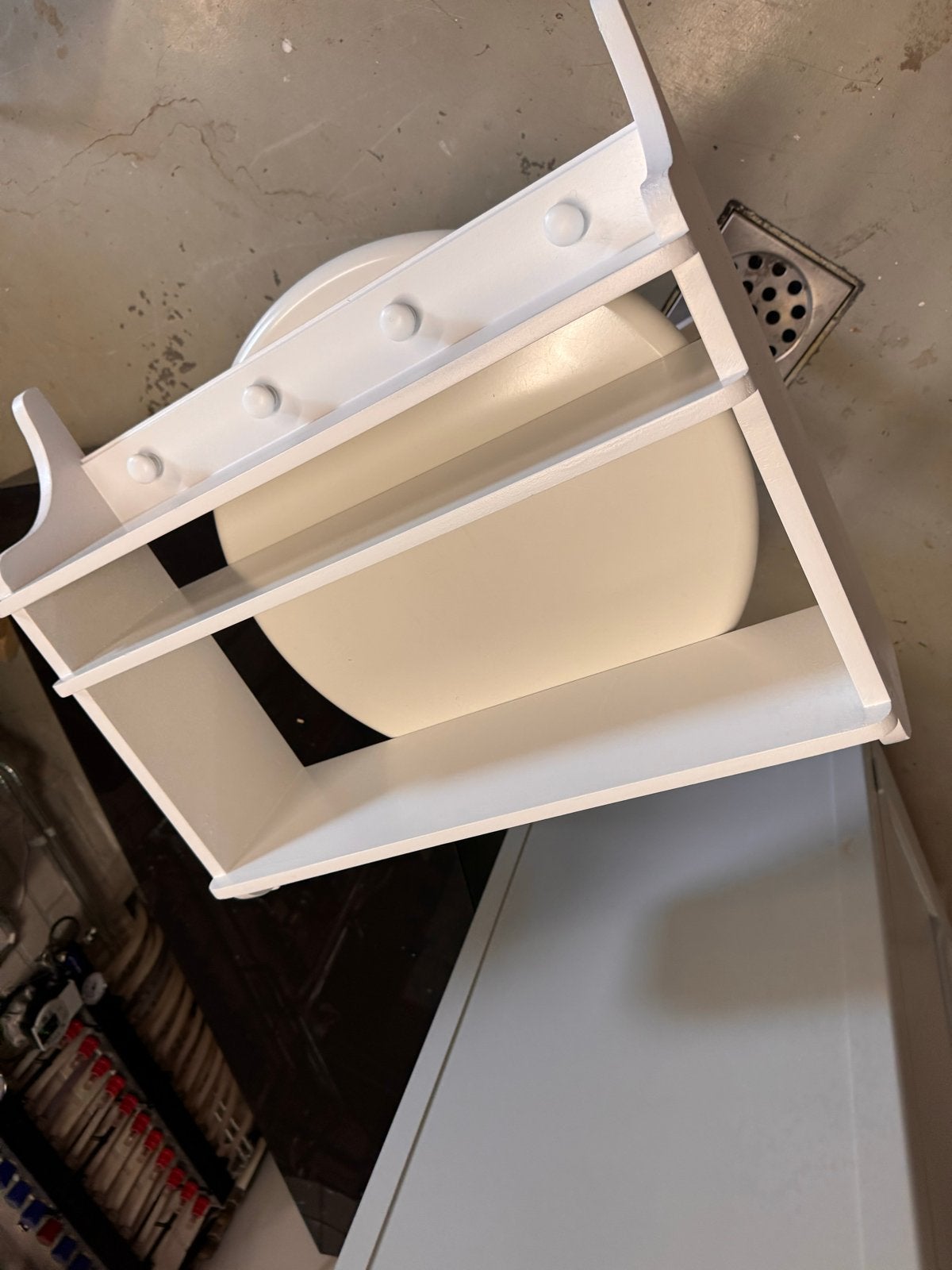 Wandplankje / kapstok Oliver Furniture - Wit, Ophalen, Gebruikt, Overige merken, Wit