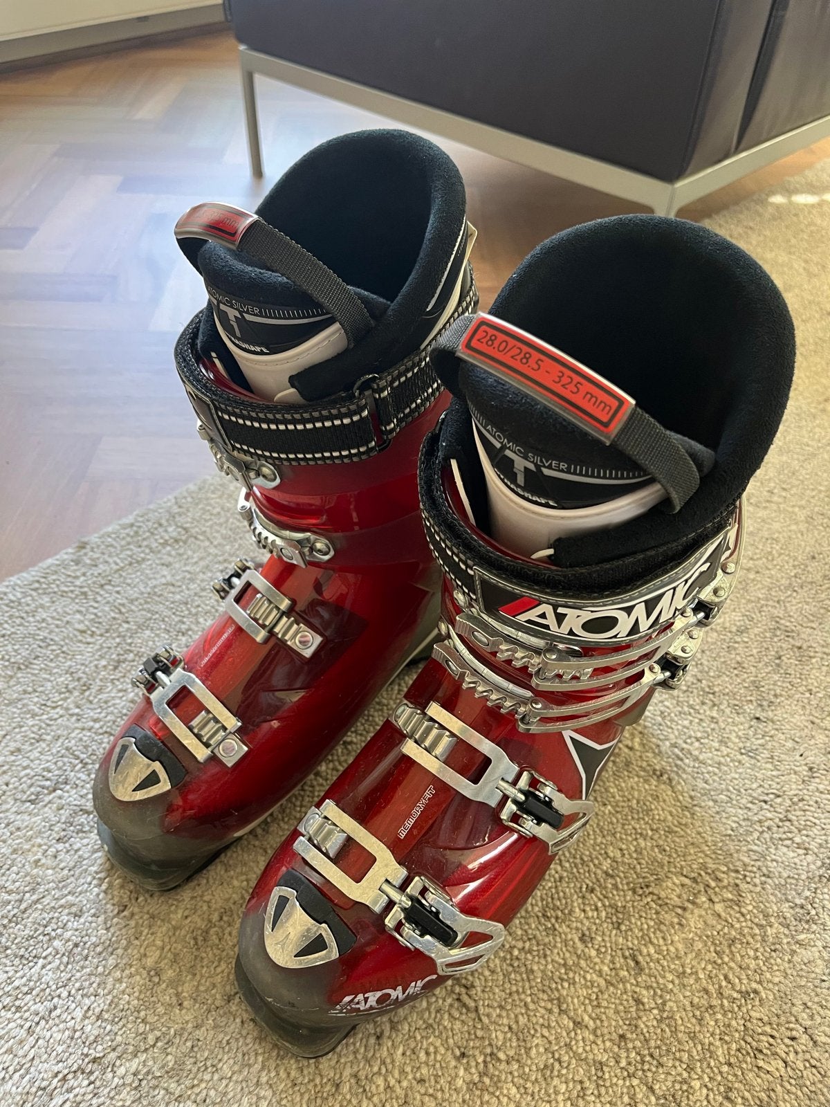 Atomic Hawx Prime 100 Skischoenen - Maat 28.0/28.5, Sport en Fitness, Skiën en Langlaufen, Ophalen, 160 tot 180 cm, Gebruikt, Schoenen