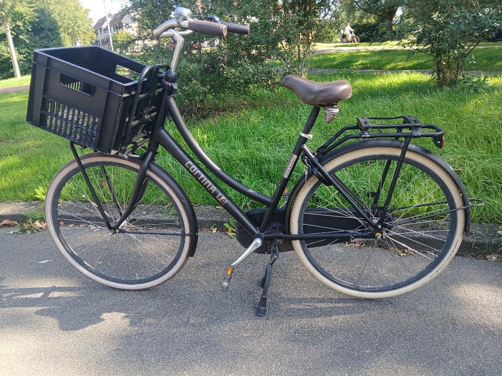 Cortina fiets met mandje - Ideaal voor stadsritten