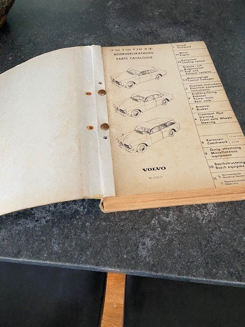 werkplaatshandboek Volvo Amazone, Ophalen of Verzenden