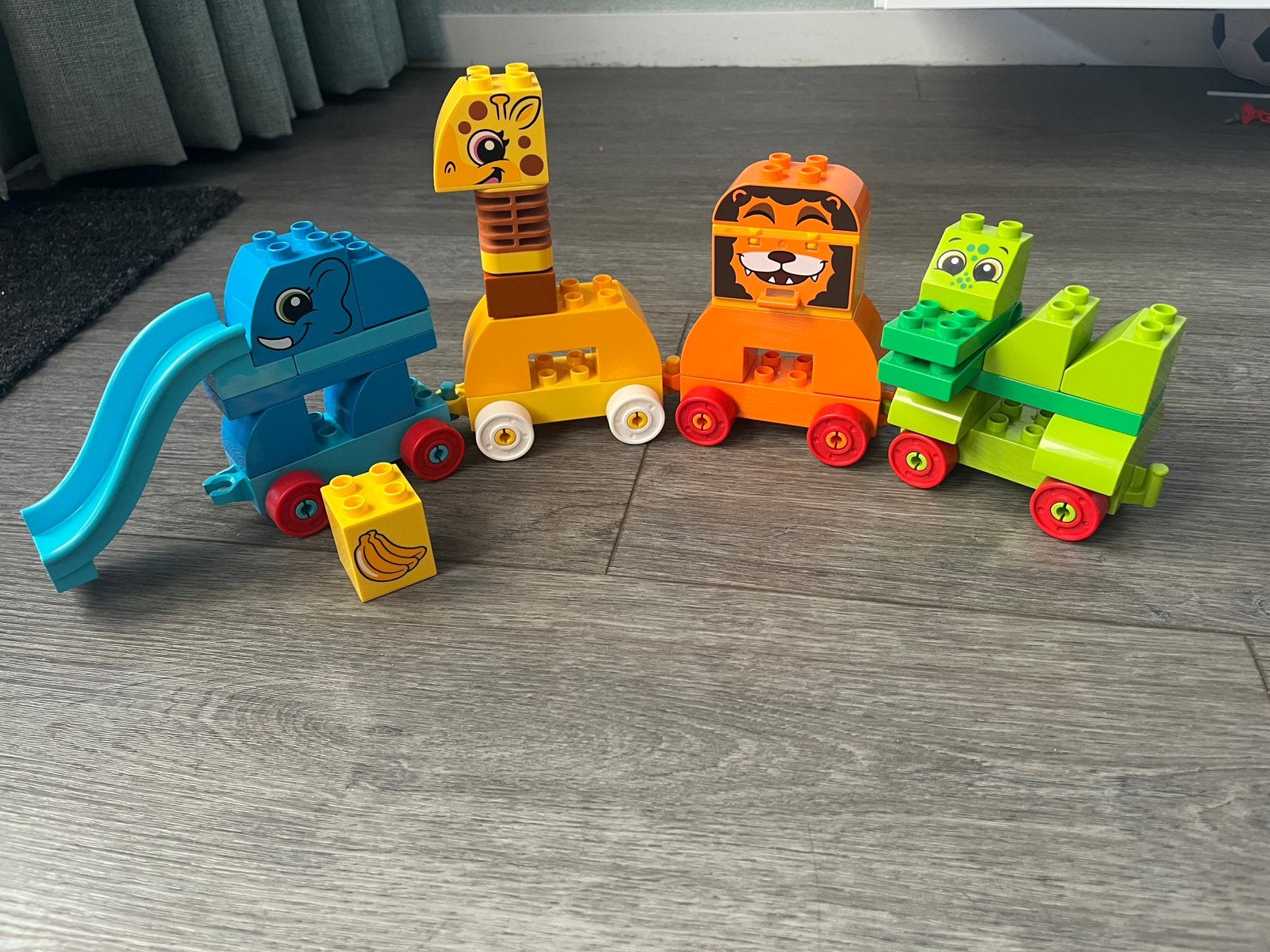 Duplo dierentrein, Ophalen, Zo goed als nieuw