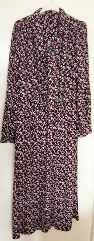 ZGAN jurk HEMA L zwart rose rood wit, Maat 38/40 (M), Overige kleuren, Ophalen of Verzenden, Zo goed als nieuw