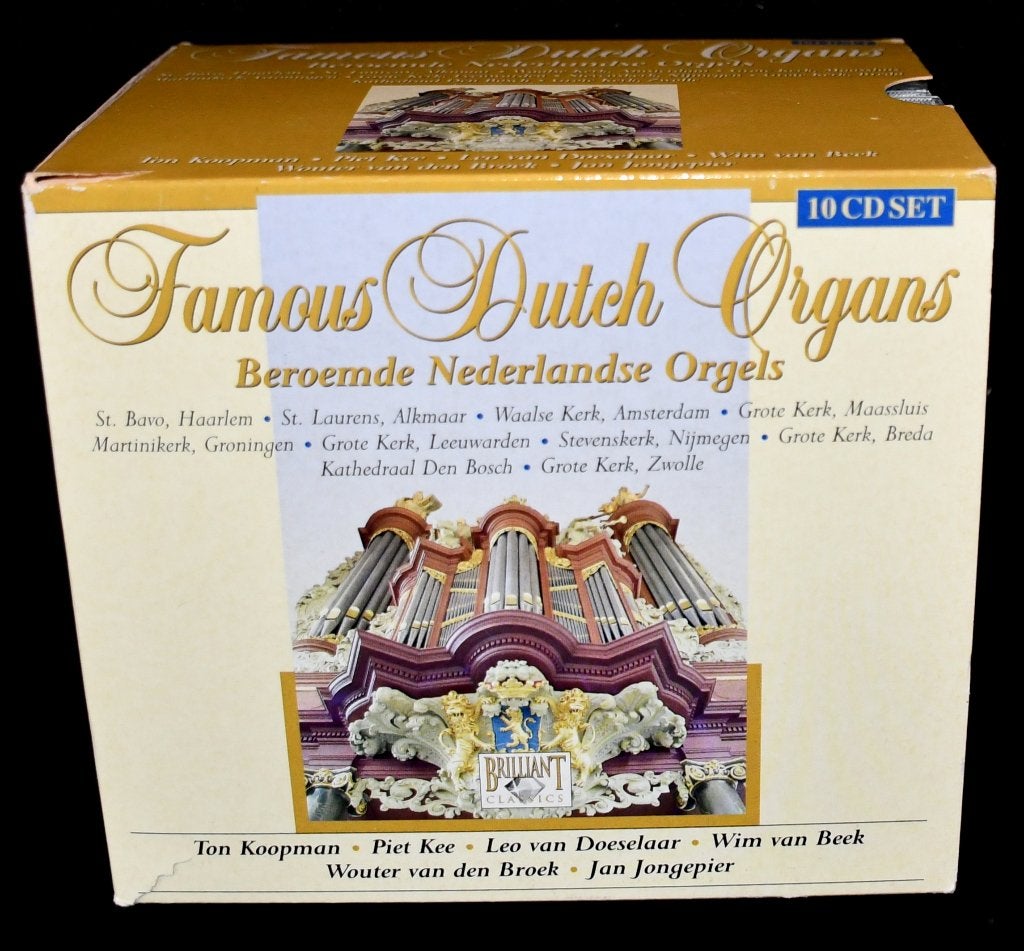 Famous Dutch Organs - Ton Koopman, Piet Kee, Leo van Doesela, Ophalen of Verzenden, Classicisme, Zo goed als nieuw, Overige typen