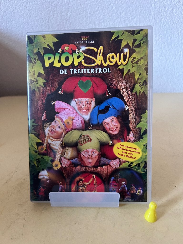 DVD Kabouter Plop - Plopshow: De Treitertrol (AL), Alle leeftijden, Tv-serie, Zo goed als nieuw, Komedie