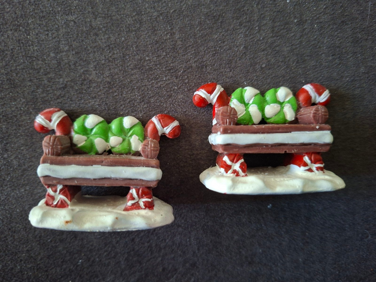 lemax accessoires "Peppermint cookiebench", Ophalen, Zo goed als nieuw