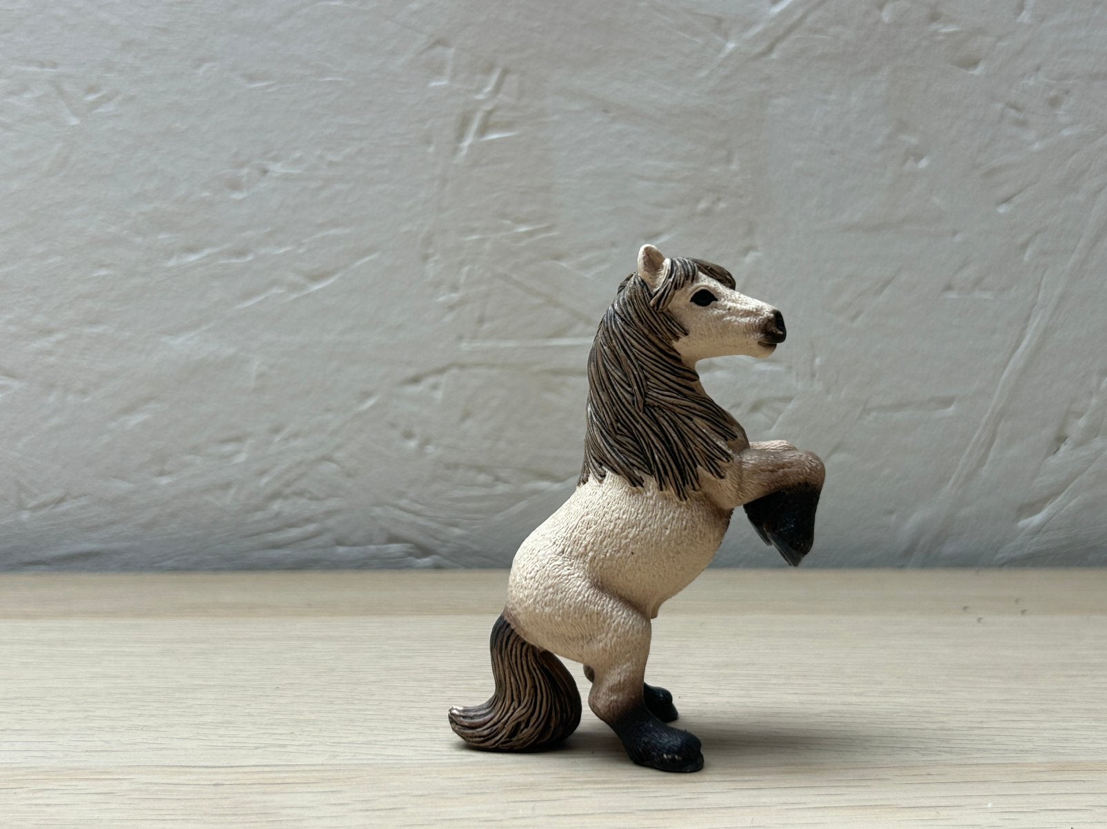 Schleich shetlander hengst, Ophalen of Verzenden, Zo goed als nieuw, Paard, Beeldje of Figuurtje