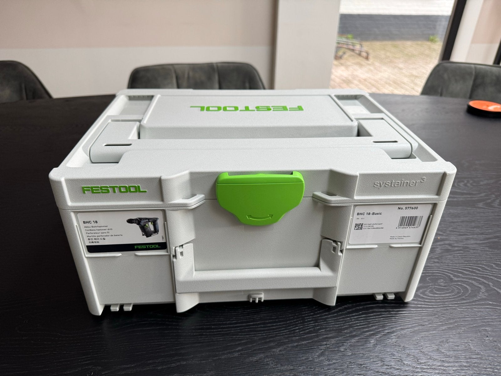 Festool BHC 18 Boorhamer in Systainer (leeg), Ophalen of Verzenden, Gebruikt, Boor- en/of Breekhamer