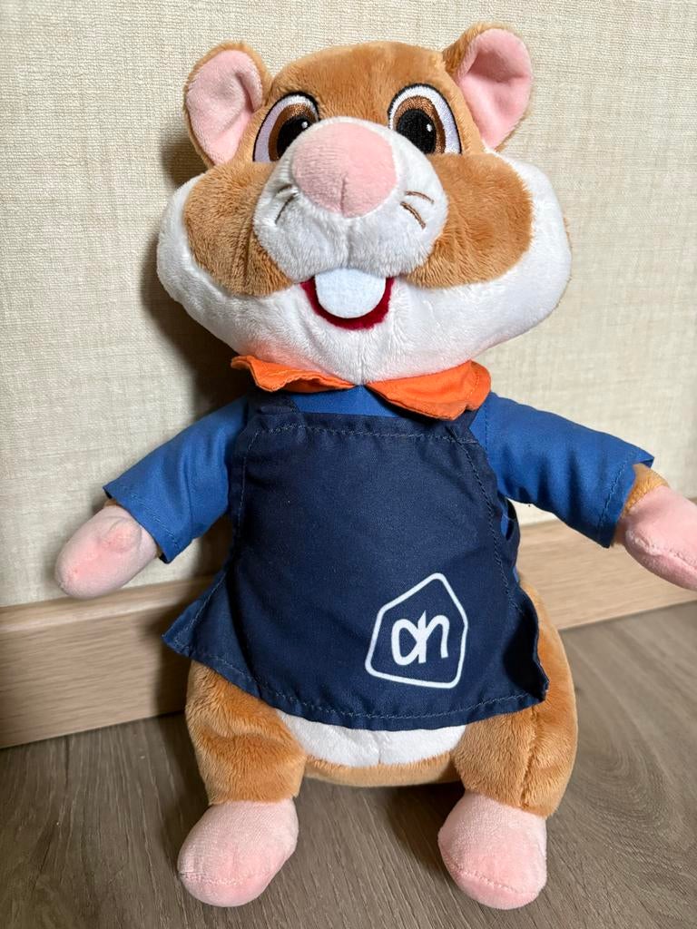 Albert Heijn Hamster Knuffel, Hamster, Ophalen of Verzenden, Zo goed als nieuw, Middelgroot (20 tot 80 cm)