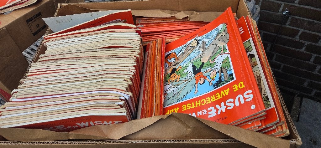 Suske en wiske strips, Boeken, Meerdere stripboeken, Ophalen, Gelezen, Willy Vandersteen