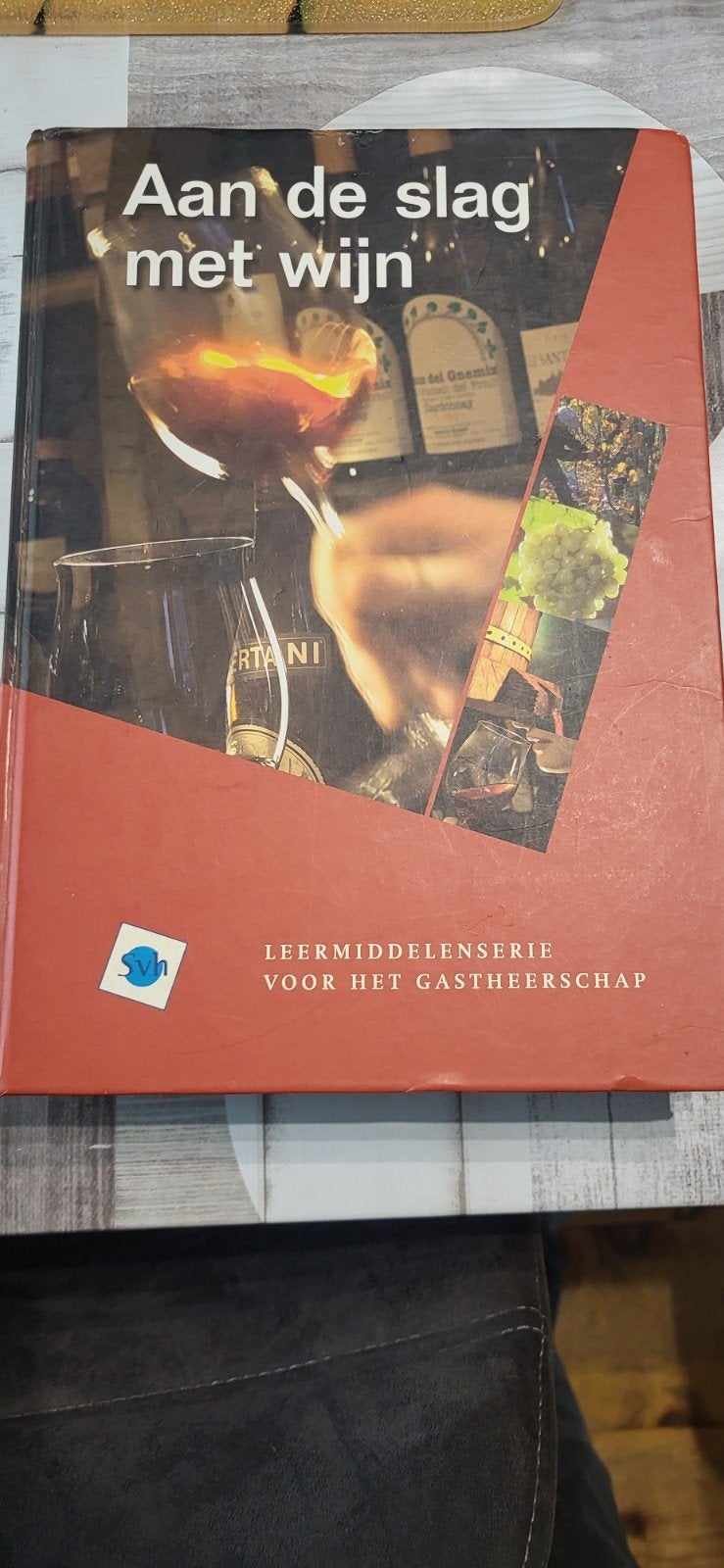 Aan de slag met wijn - Leermiddelen voor het gastheerschap, Ophalen of Verzenden, Zo goed als nieuw, MBO, SVH