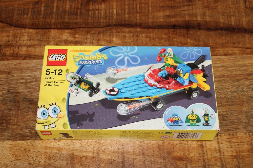 LEGO Spongebob, Heroic Heroes Of The Deep, nr. 3815. Nieuw, Kinderen en Baby's, Lego, Nieuw, Ophalen of Verzenden, Complete set
