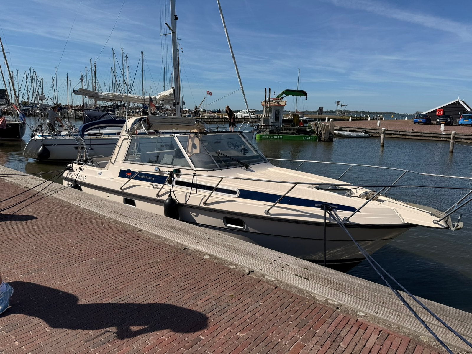 Nimbus 28DC 200pk Volvo Penta TAMD41, Watersport en Boten, Motorboten en Motorjachten, 9 m, Gebruikt, Diesel, Polyester