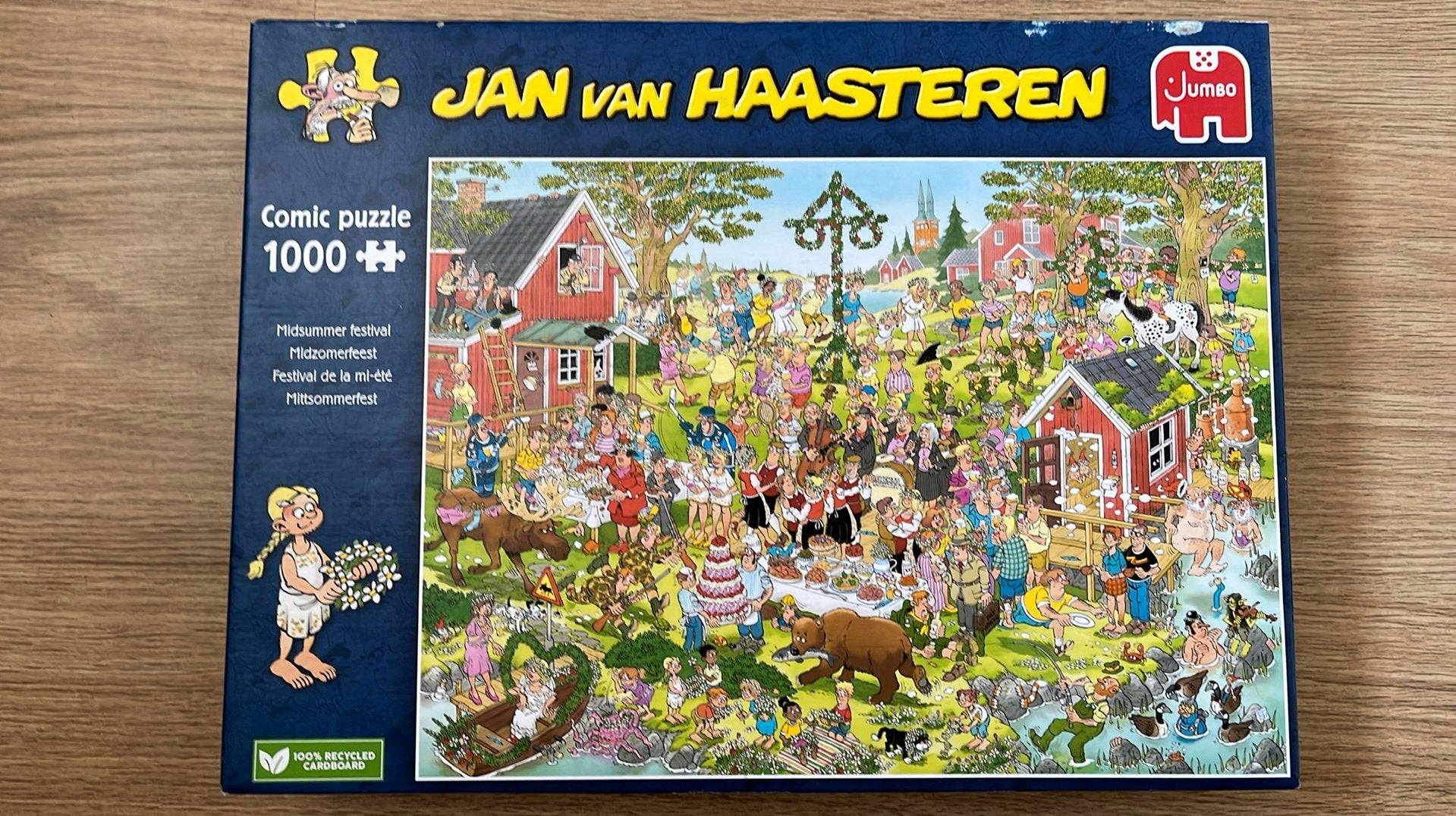 Jan van Haasteren puzzels, Ophalen, 500 t/m 1500 stukjes, Zo goed als nieuw