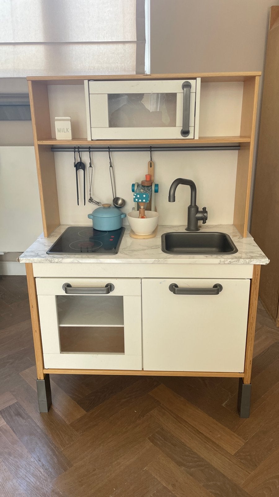 IKEA Duktig speelkeuken met veel accessoires, Ophalen, Zo goed als nieuw, Hout, Speelkeuken