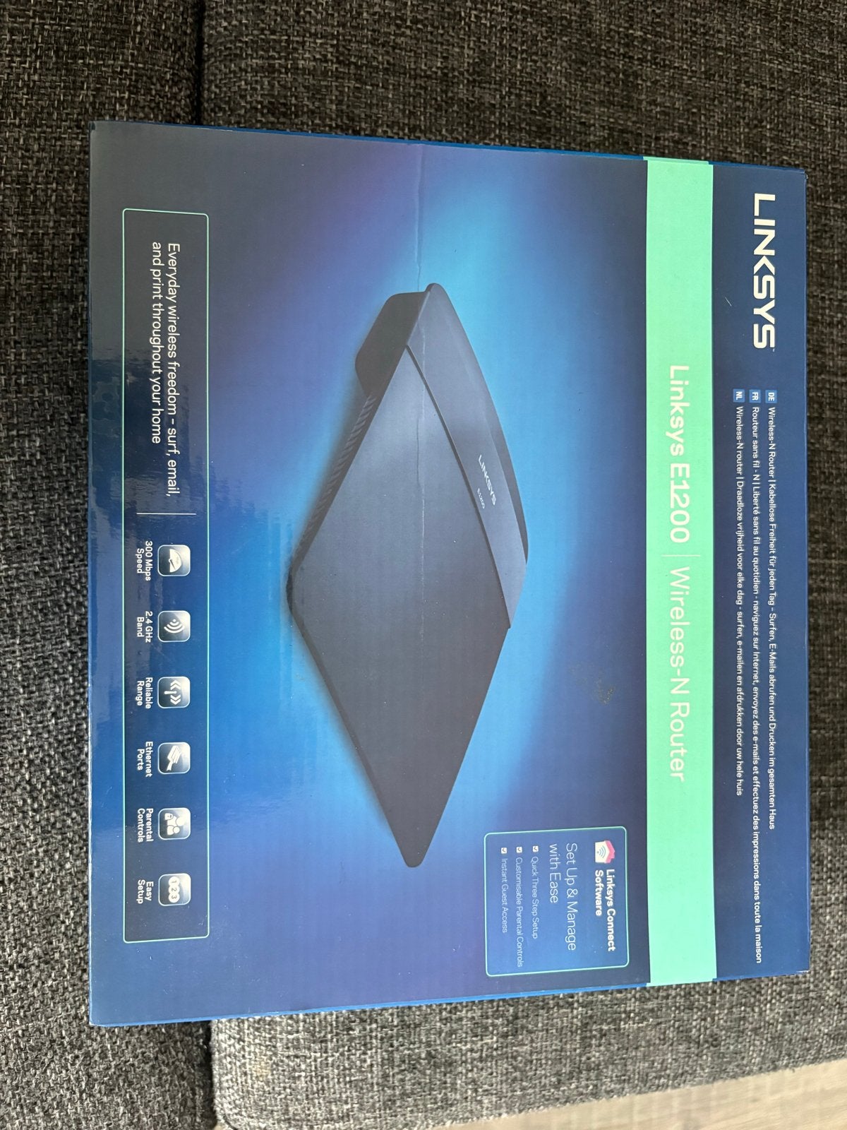 Linksys E1200 Wireless-N Router - Zo goed als nieuw, Ophalen, Zo goed als nieuw, Router