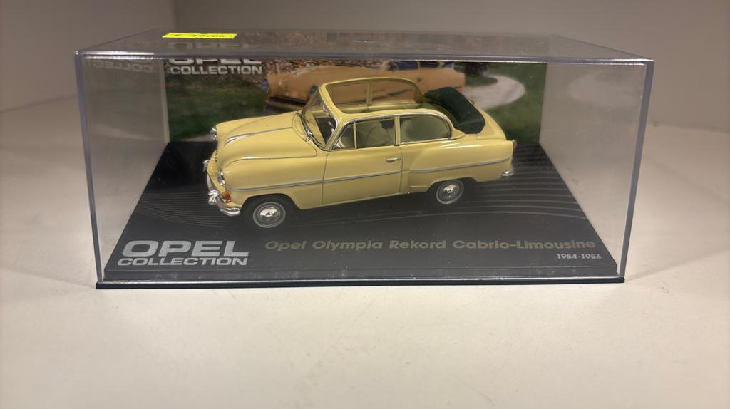 Opel Olympia rekord cabrio limousine atlas 1.43