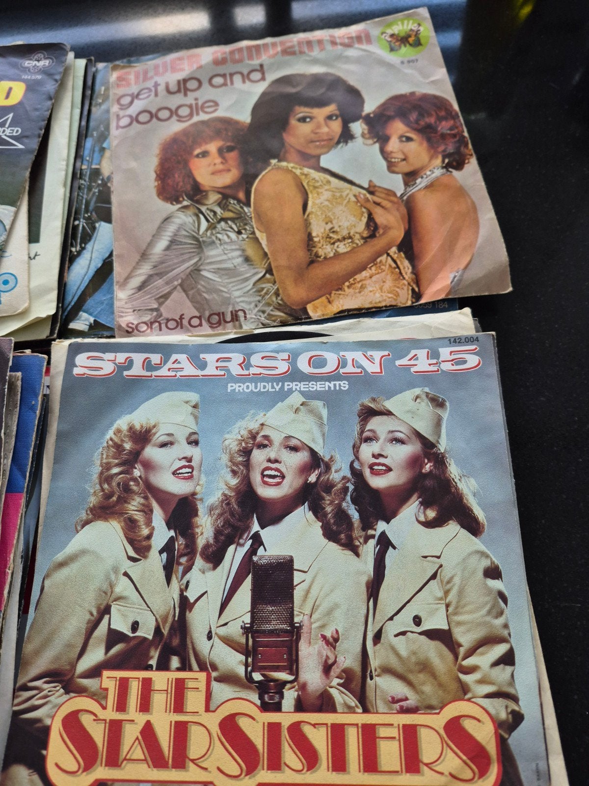 verzameling singles 58 stuks, Alle leeftijden, Ophalen of Verzenden, Gebruikt