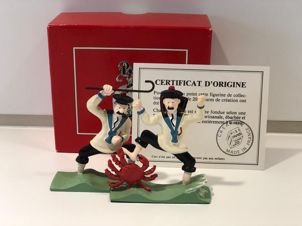 Dupondt krab pixi - Moulinsart, Ophalen of Verzenden, Kuifje, Zo goed als nieuw, Beeldje of Figuurtje