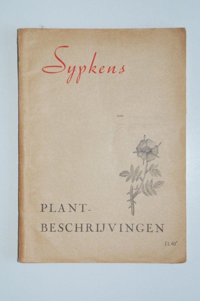 Plantbeschrijvingen - Sijpkens 1948 Planten Natuur, Antiek en Kunst, Verzenden