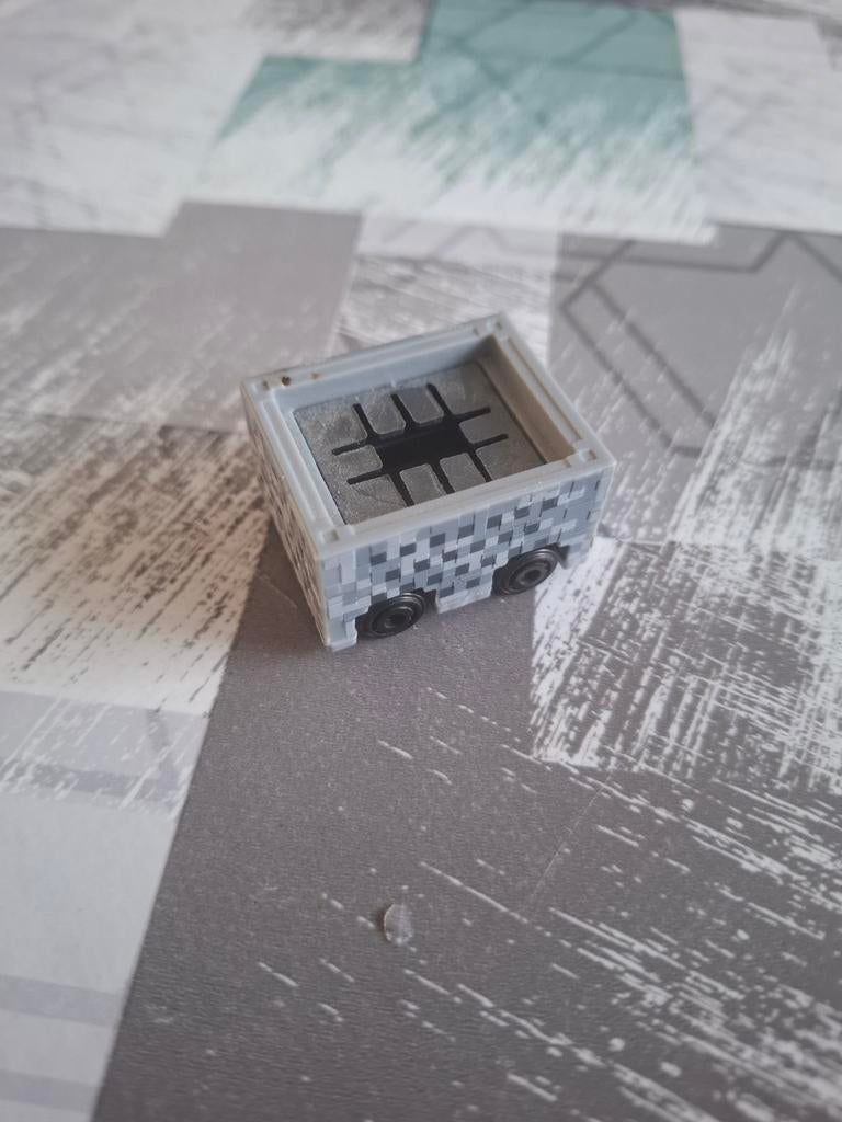 Hot Wheels Minecraft Mijnkar - Verzamelobject, Ophalen of Verzenden, Gebruikt