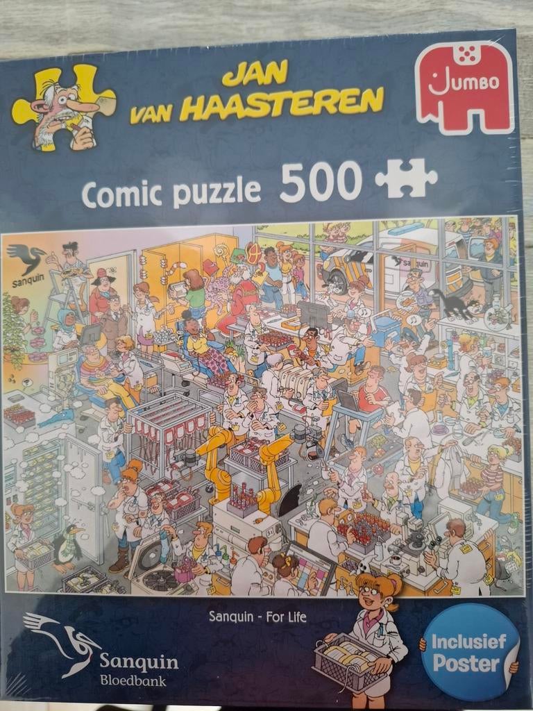 Van haasteren puzzel 500, Ophalen of Verzenden, 500 t/m 1500 stukjes, Nieuw, Legpuzzel