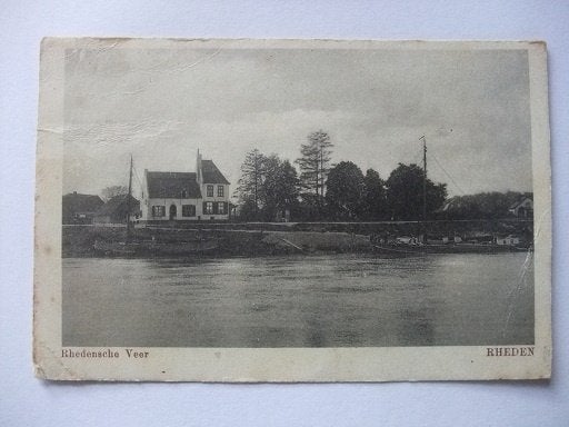 P268 Veer bij Rheden - 1922, Verzenden, 1920 tot 1940, Gelopen, Gelderland