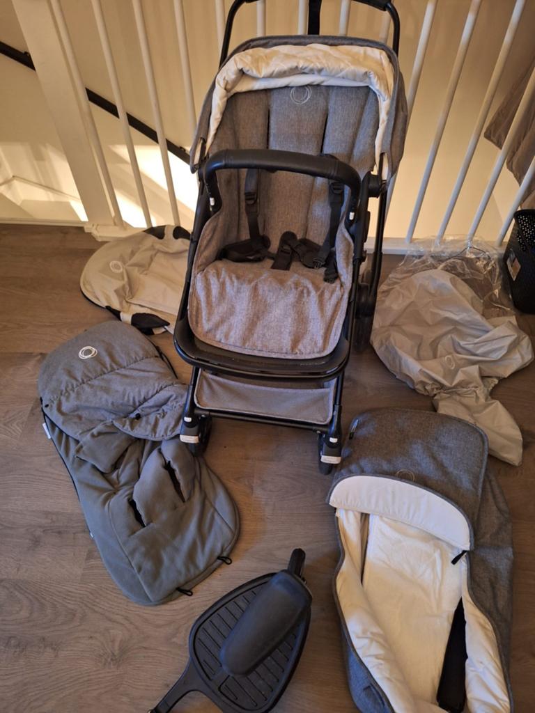Kinderwagen bugaboo met alles erbij zie foto!, Ophalen, Gebruikt, Bugaboo