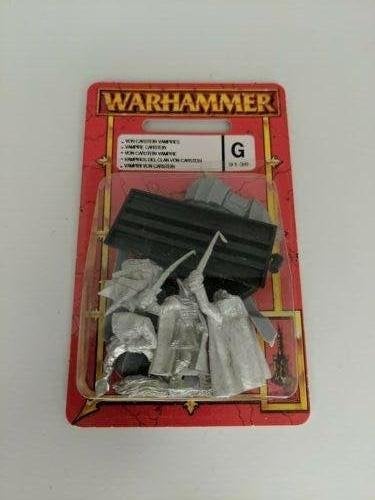 Warhammer Fantasy Metalen Blister Von Carstein Vampire, Ophalen of Verzenden, Nieuw, Warhammer, Figuurtje(s)