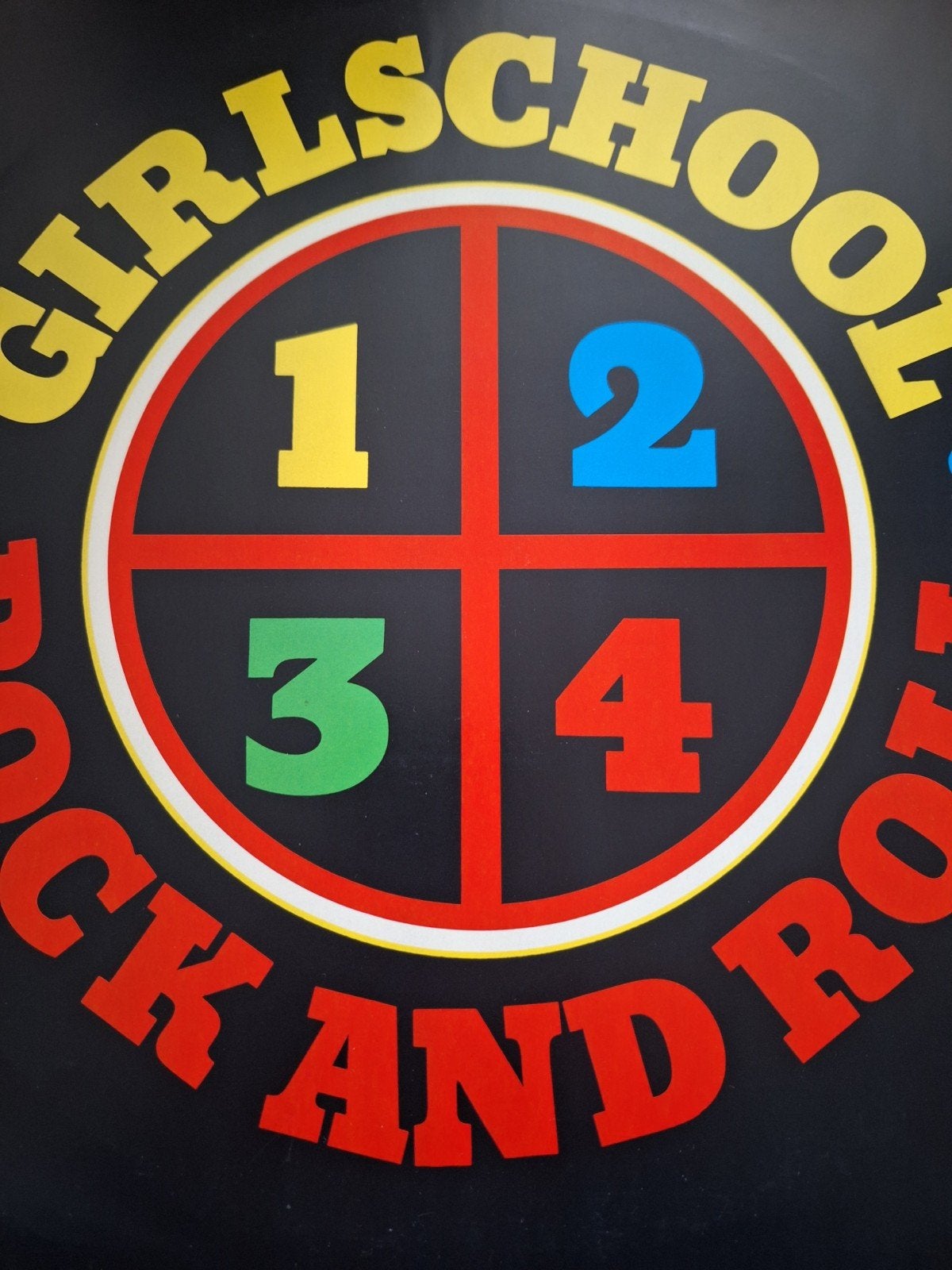Girlschool - 1-2-3-4 Rock And Roll (12" Single), LP, Gebruikt, Verzenden, Hard Rock