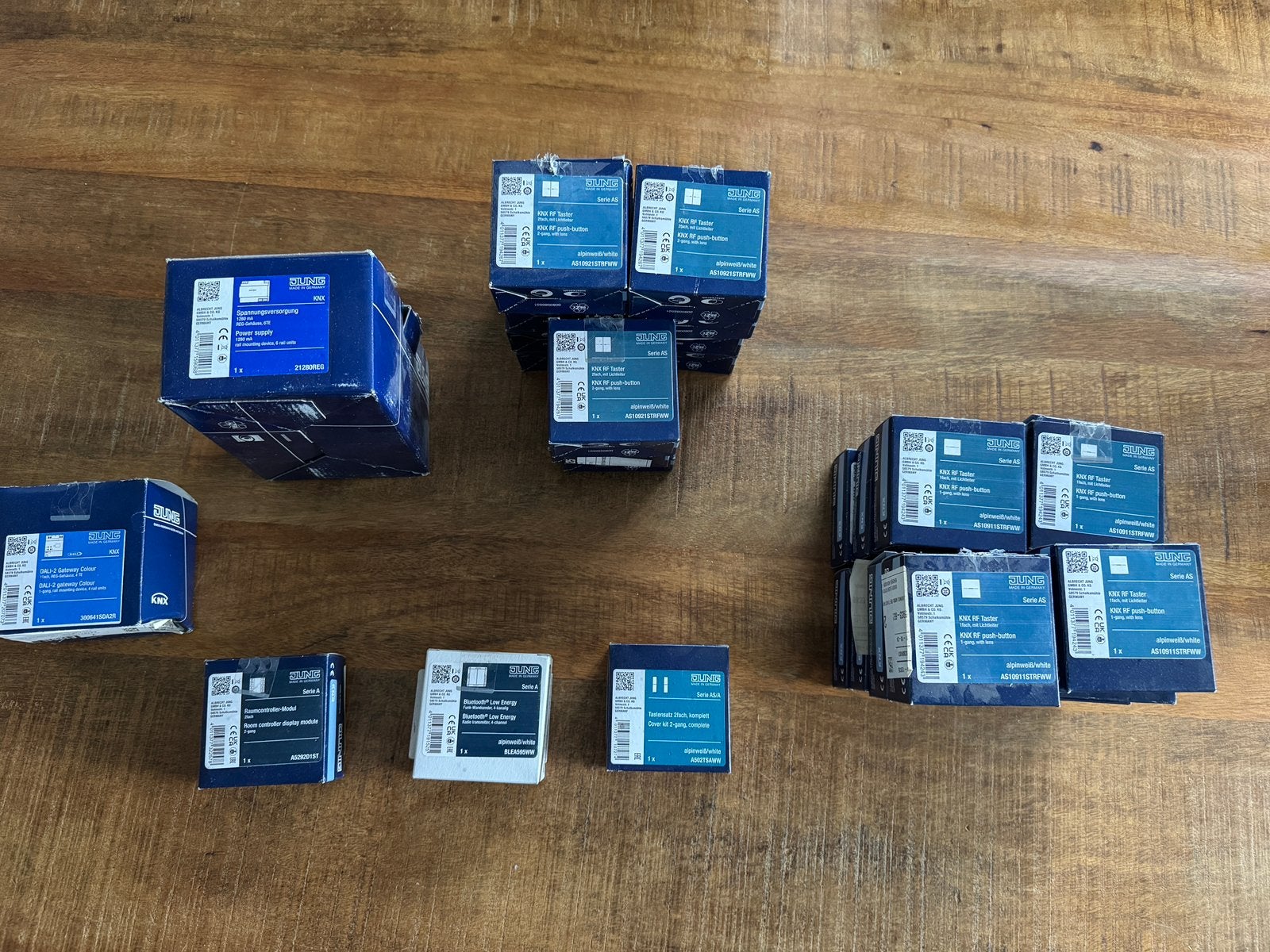 JUNG schakelmateriaal & domotica – complete partij - nieuw, Ophalen of Verzenden, Nieuw, Jung, Overige typen