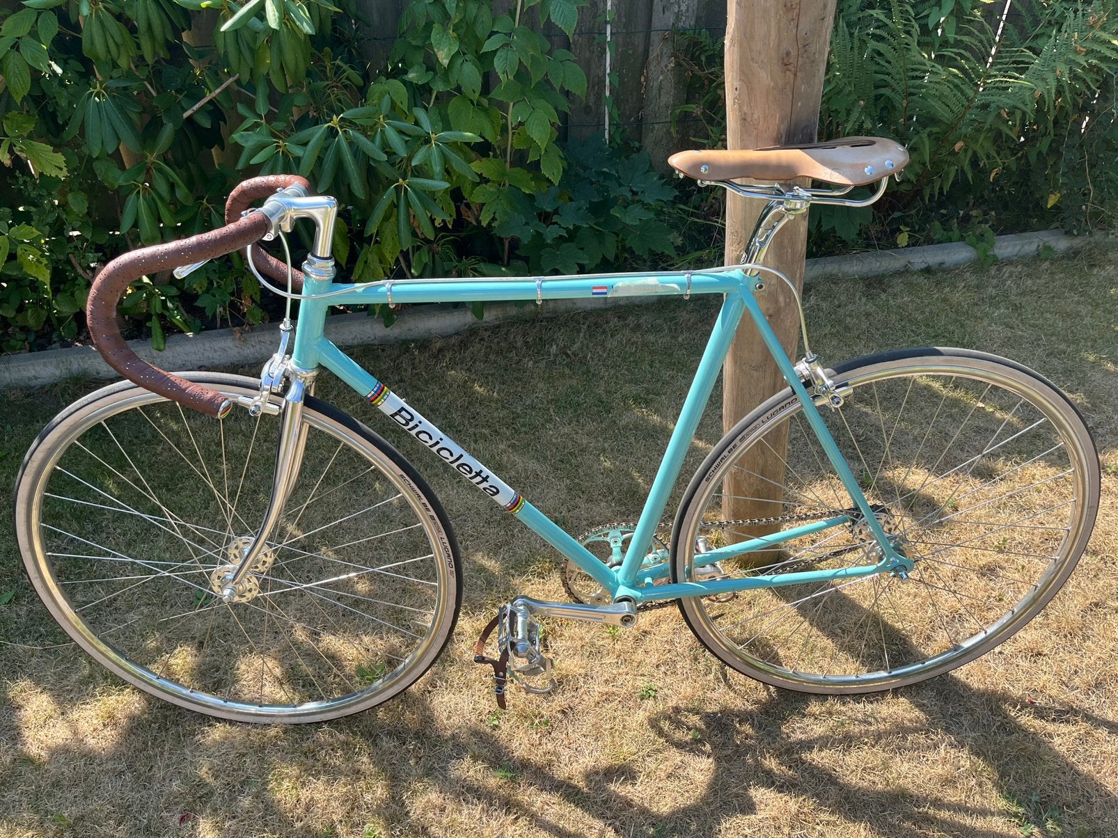 Racefiets Vintage te koop, Minder dan 10 versnellingen, Velgrem, 49 tot 53 cm, Zo goed als nieuw